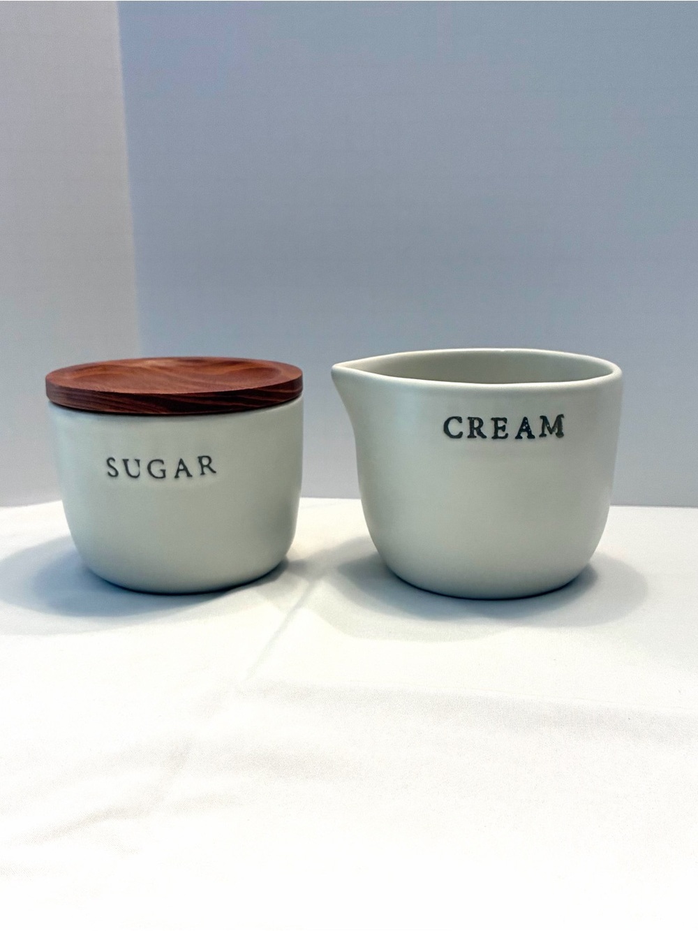Hearth & Hand Magnolia Stoneware Cream & Sugar Set